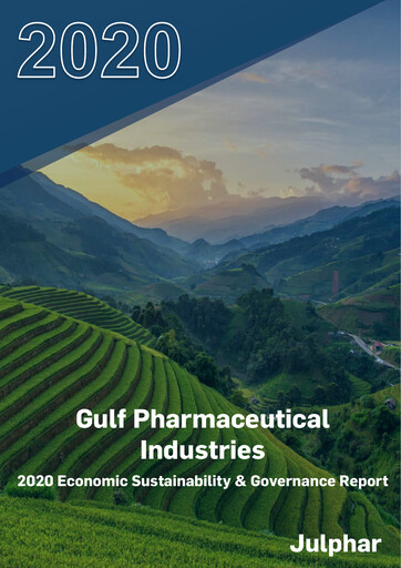 Thumbnail Gulf Pharmaceutical Industries Sustainability Report 2020