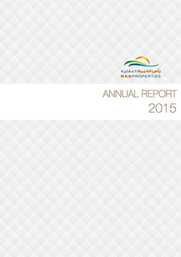 Miniature RAK Properties Rapport annuel 2015
