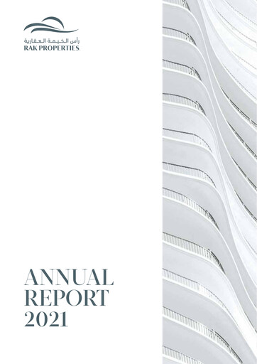 Miniature RAK Properties Rapport annuel 2021