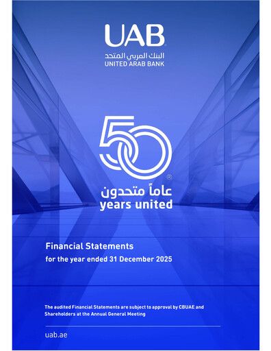 Vorschaubild United Arab Bank Finanzmitteilung 2025