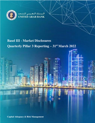 Miniature United Arab Bank Rapport trimestriel 2022-q1