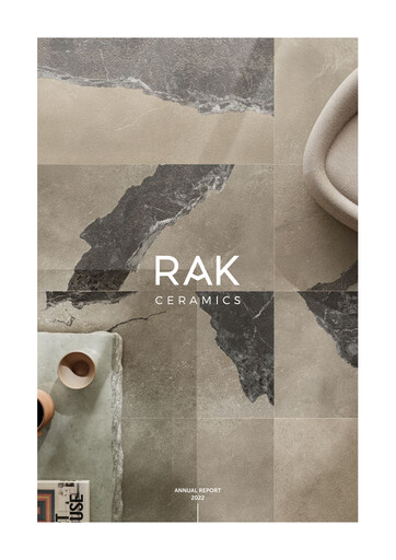 Miniature RAK Ceramics Rapport annuel 2022