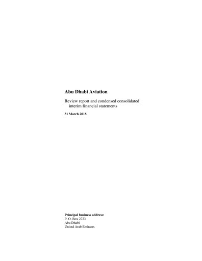 Thumbnail Abu Dhabi Aviation Quarterly Report 2018-q1