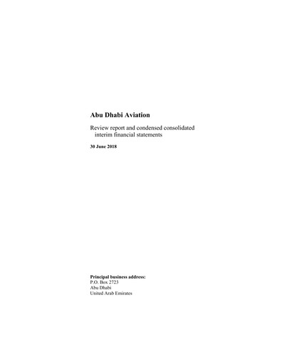Thumbnail Abu Dhabi Aviation Quarterly Report 2018-q2