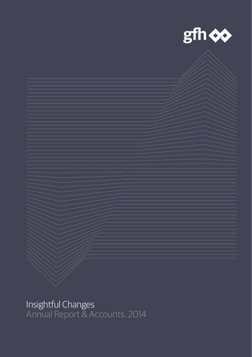 Miniature GFH Financial Group Rapport annuel 2014