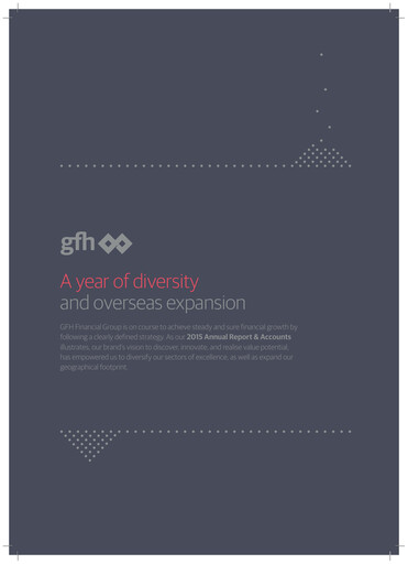 Miniature GFH Financial Group Rapport annuel 2015