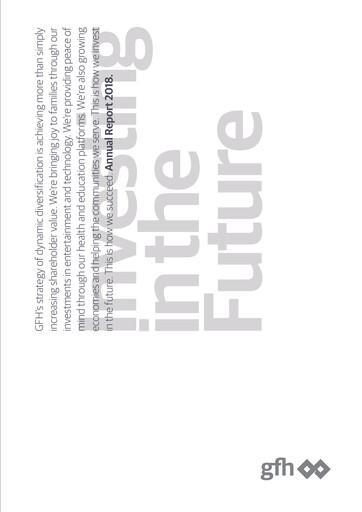 Miniature GFH Financial Group Rapport annuel 2018