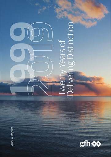 Miniature GFH Financial Group Rapport annuel 2019