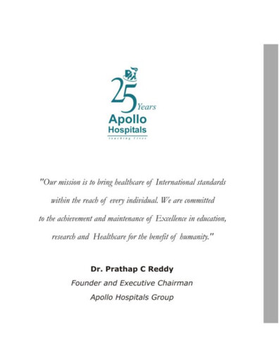 Miniature Apollo Hospitals
 Rapport annuel 2007-2008