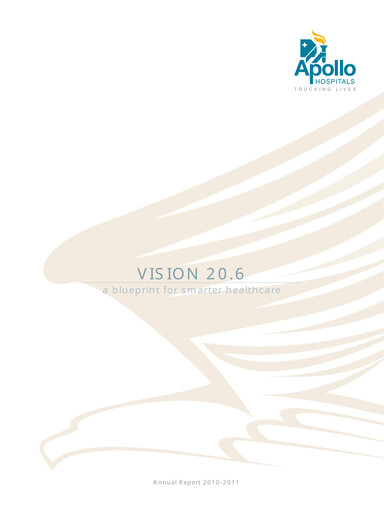 Miniature Apollo Hospitals
 Rapport annuel 2010-2011