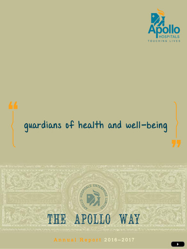 Miniature Apollo Hospitals
 Rapport annuel 2016-2017