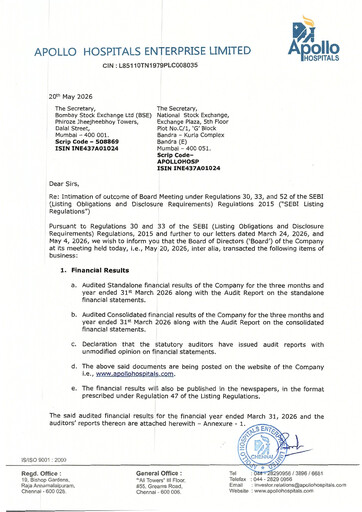 Thumbnail Apollo Hospitals
 Financial Statement 2025-2026