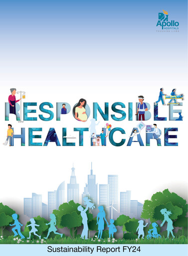 Thumbnail Apollo Hospitals
 Sustainability Report fy2024