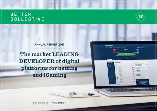 Thumbnail Better Collective A/S Annual Report 2017