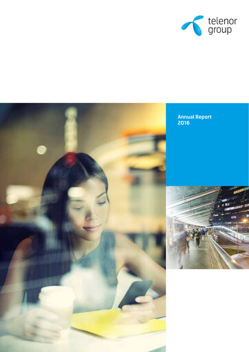 Thumbnail Telenor Annual Report 2016