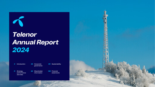 Thumbnail Telenor Annual Report 2024