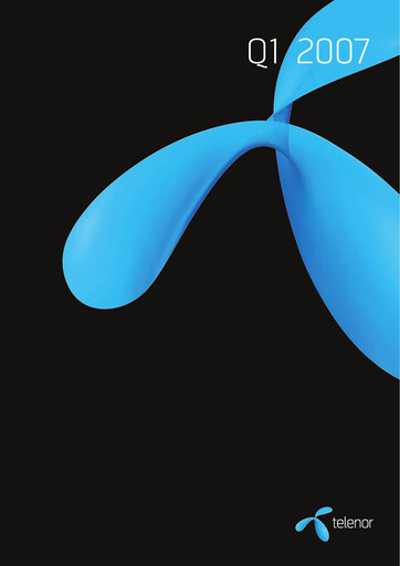 Miniature Telenor Rapport trimestriel 2007-q1