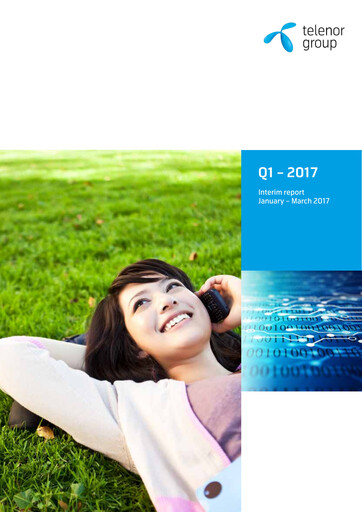 Miniature Telenor Rapport trimestriel 2017-q1