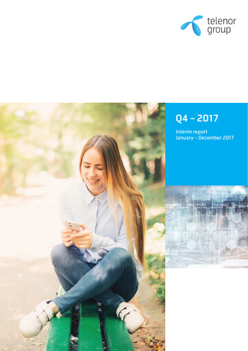Miniature Telenor Rapport trimestriel 2017-q4