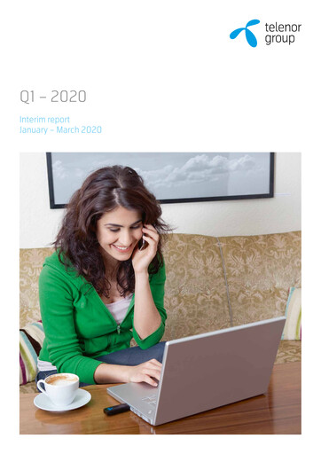 Miniature Telenor Rapport trimestriel 2020-q1