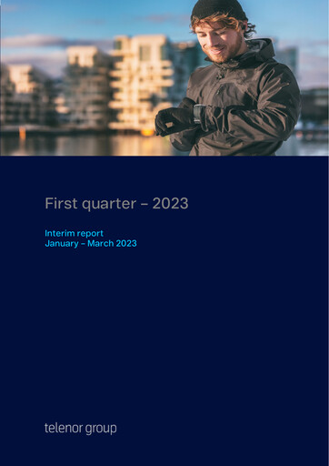 Miniature Telenor Rapport trimestriel 2023-q1