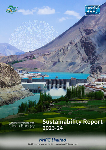 Thumbnail NHPC Limited
 Sustainability Report 2023-2024