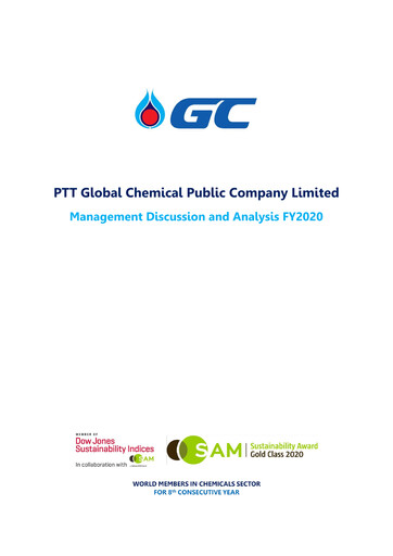 Thumbnail PTT Global Chemical Financial Report 2020