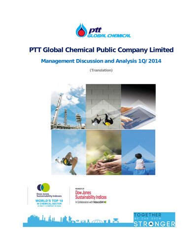 Thumbnail PTT Global Chemical Quarterly Report 2014-q1