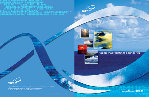 Thumbnail SRF Limited Annual Report 2008-2009