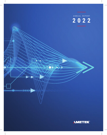 Thumbnail Ametek Annual Report 2022