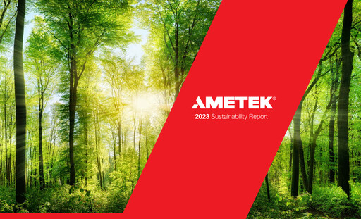 Thumbnail Ametek Sustainability Report 2023