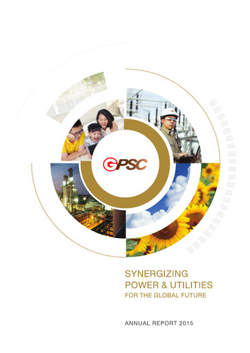 Thumbnail Global Power Synergy Annual Report 2015