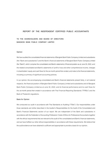 Thumbnail Bangkok Bank
 Quarterly Report 2022-q2