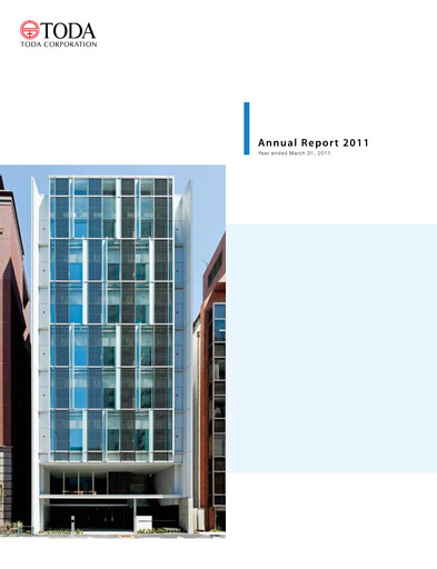 Thumbnail TODA corp Annual Report 2011