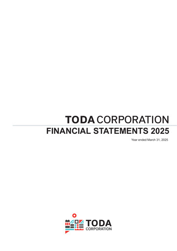 Thumbnail TODA corp Financial Statement fy2025