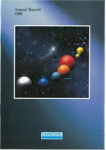 Thumbnail Sandvik Annual Report 1988