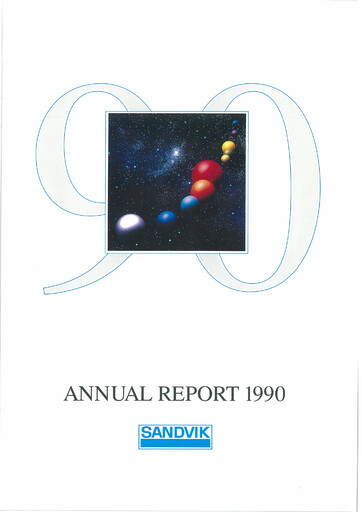 Thumbnail Sandvik Annual Report 1990
