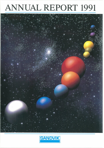 Thumbnail Sandvik Annual Report 1991