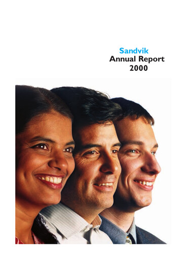 Thumbnail Sandvik Annual Report 2000