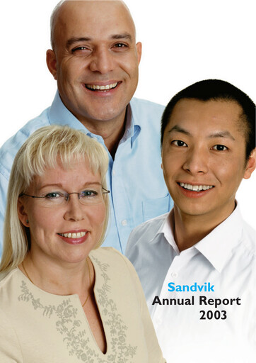 Thumbnail Sandvik Annual Report 2003