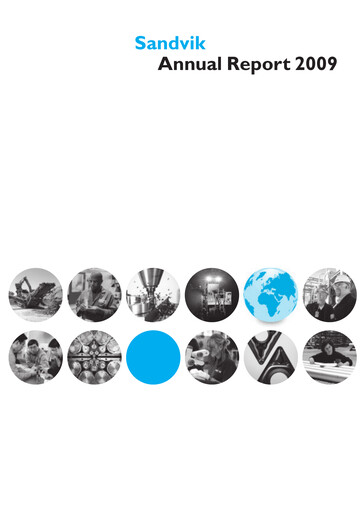 Thumbnail Sandvik Annual Report 2009