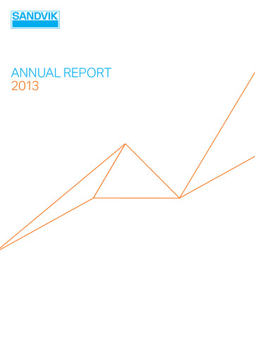 Thumbnail Sandvik Annual Report 2013