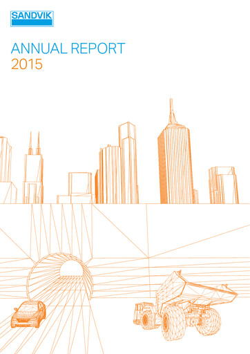 Thumbnail Sandvik Annual Report 2015