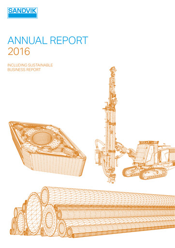 Thumbnail Sandvik Annual Report 2016