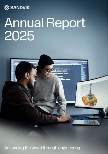 Thumbnail Sandvik Annual Report 2025