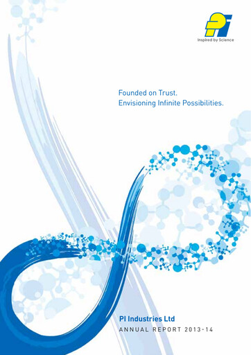 Thumbnail PI Industries Annual Report 2013-2014