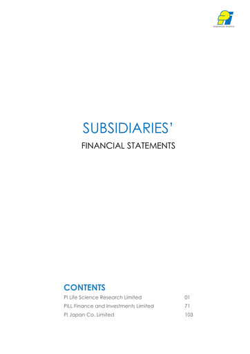 Thumbnail PI Industries Annual Report 2018