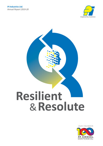 Thumbnail PI Industries Annual Report 2019-2020