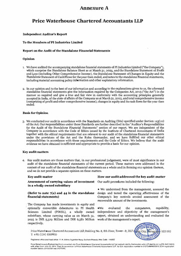 Thumbnail PI Industries Financial Statement 2025