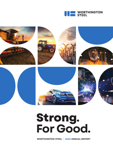 Miniature Worthington Steel Rapport annuel 2025